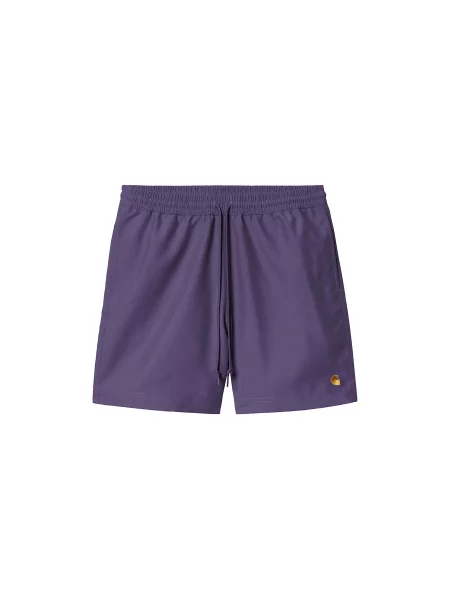 Carhartt WIP Chase Swim Trunk Mężczyźni Szorty Carhartt WIP Size: S fioletowy