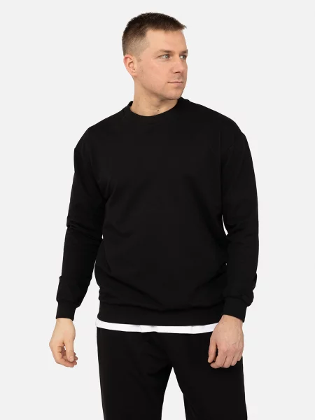 Світшот YUKI чорний