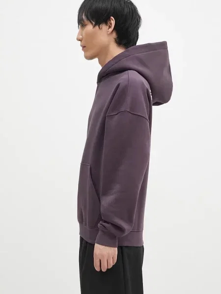 Alpha Industries Μπλούζα Logo BP Hoody μωβ