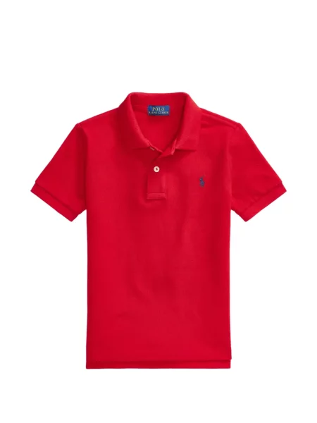Koszulka polo dziecięca Polo Ralph Lauren czerwona