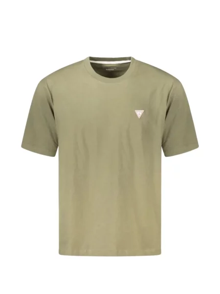 Tricou Guess cu autograf verde