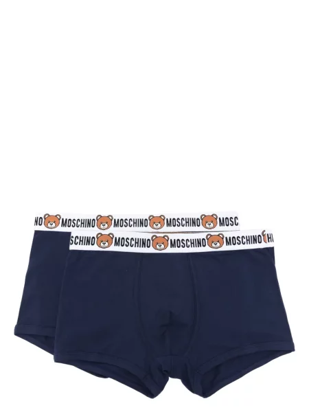 Boxeri Moschino teddy albastru