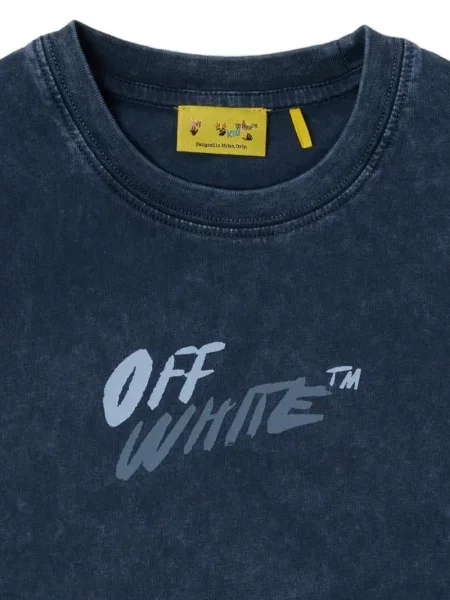 Koszulka dziecięca Off-white biała