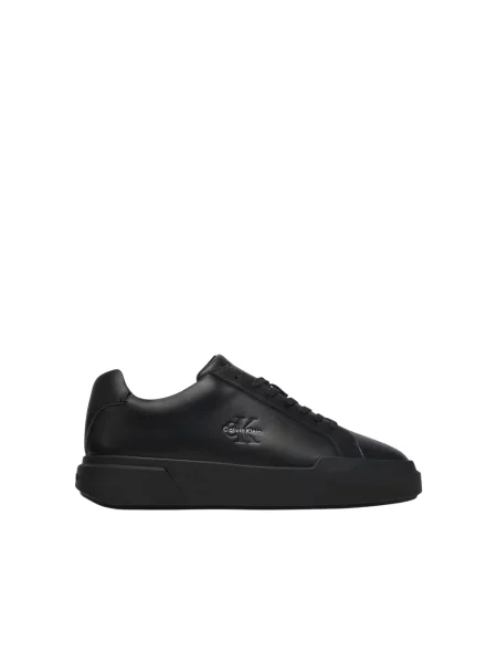 Sneakersy Calvin Klein skórzane chunky czarne