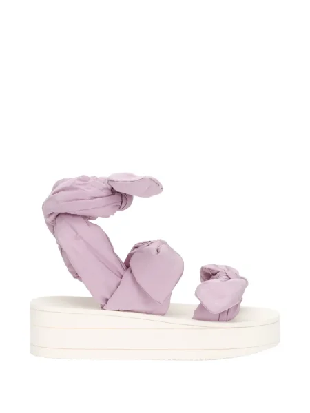 Сандали Red(v) с панделка червено