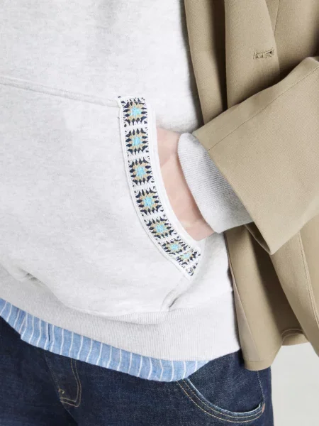 Abercrombie & Fitch Tréning póló ESSENTIAL világosszürke