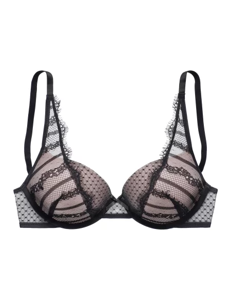LASCANA Sutien roz negru