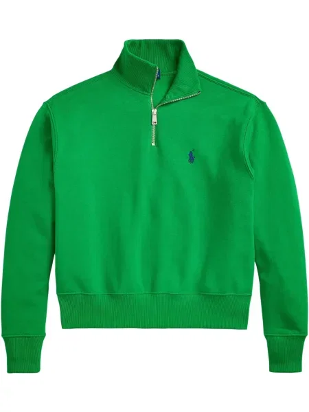 Polo Polo Ralph Lauren z twillu do kolan plisowane żółte