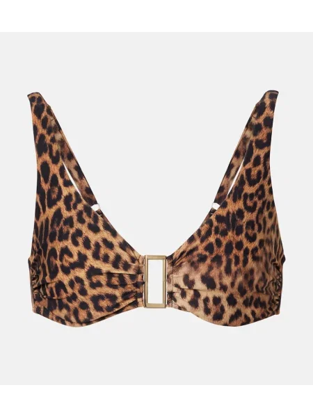 Bikini Melissa Odabash cu imagine cu model leopard maro