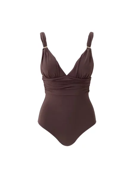 Stroj jednoczęściowy Melissa Odabash brązowy