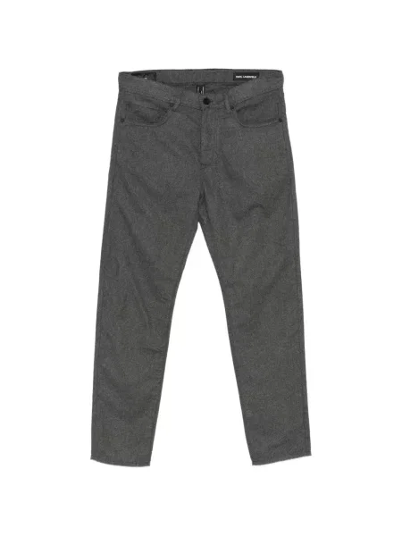 Pantaloni Karl Lagerfeld cu 5 buzunare gri