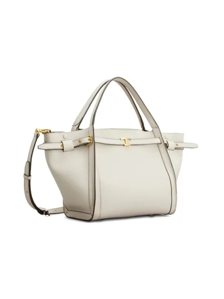 Shopperka Tod's skórzana biała