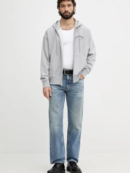 Calvin Klein Jeans rifle straight pánske modrá