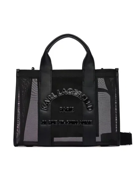 Karl Lagerfeld Shopper torba Rue ST-Guillaume' crna