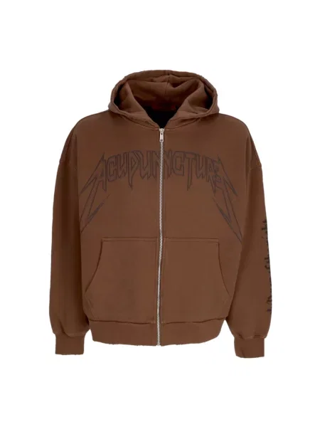 Bluza rozpinana Acupuncture brązowa