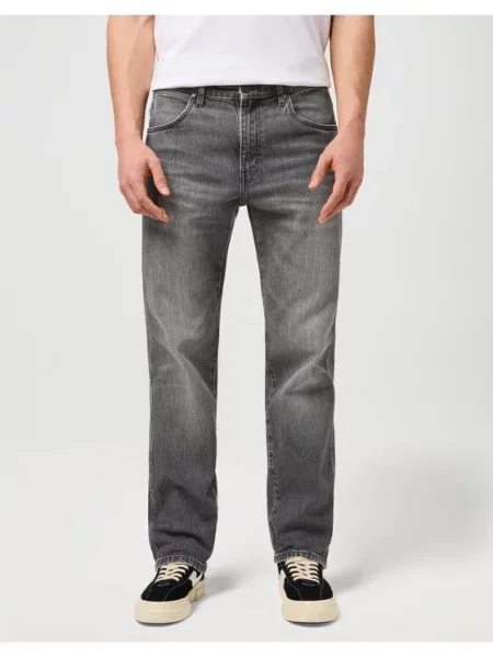 Wrangler Джинси Frontier Straight Fit сірий