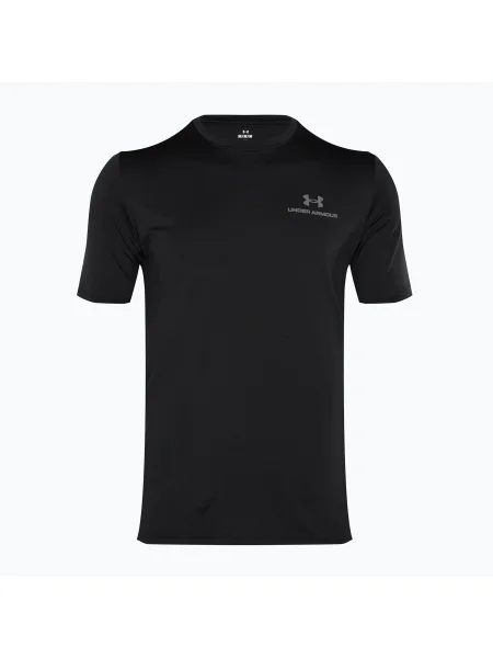 Tricou de antrenament pentru bărbați Under Armour Rush Energy black/black negru