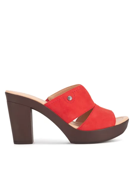 Шлепанцы Lasocki красные