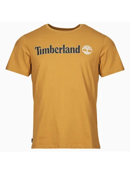 Tricou Timberland cu mâneci scurte scurt cu autograf