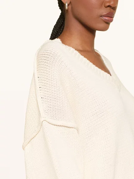 Black Palms Sweter Tirah beige czarny