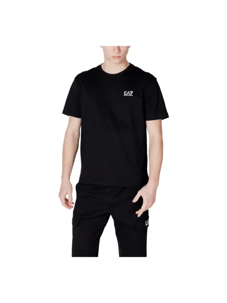 T-shirt Emporio Armani Train Logo Series M Tee Ss Black/ White S czarna
