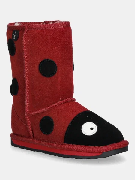 EMU Australia Snehule Lady Bird červená