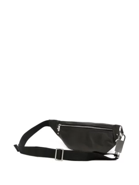 Cu centură curea Rick Owens din piele negru