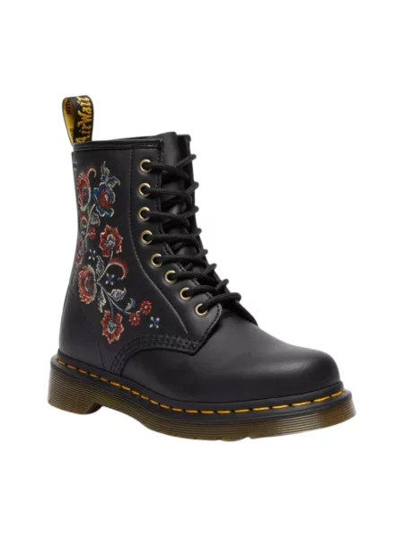 Botki Dr. Martens skórzane czarne