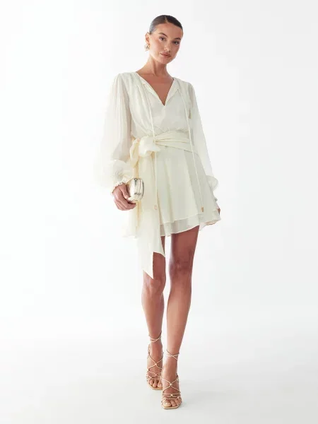 BWLDR Rochie de cocktail OLIA' alb