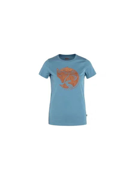 Fjällräven Arctic Fox Print T-Shirt W Kobiety Koszulki Fjällräven Size: XS niebieski