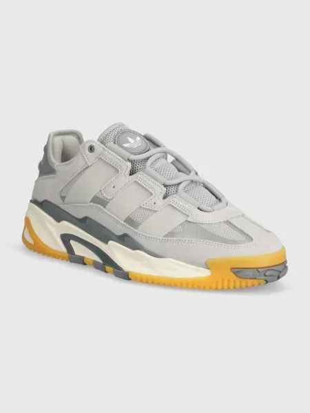 Маратонки adidas Originals NITEBALL сиво бяло