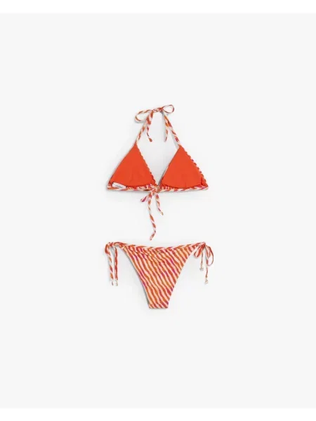Scalpers Bikiny krémová / marhuľová / koralová