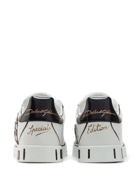 Sneakersy Dolce And Gabbana białe