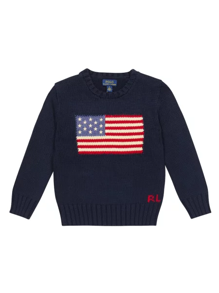 Sweter Polo Ralph Lauren granatowy
