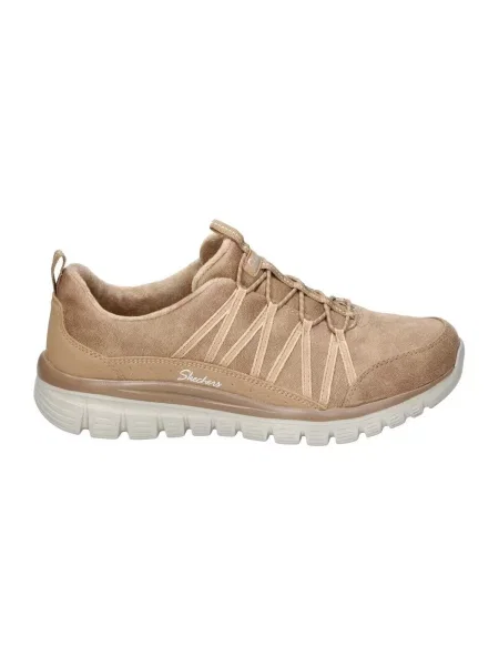 Tenisky Skechers hnedá