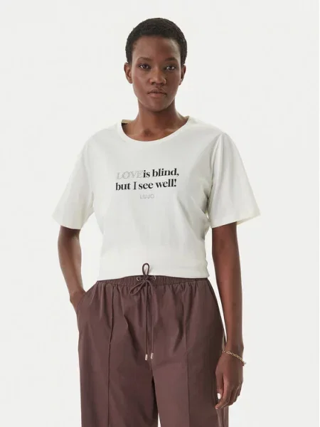 Liu Jo Sport Tricou Écru