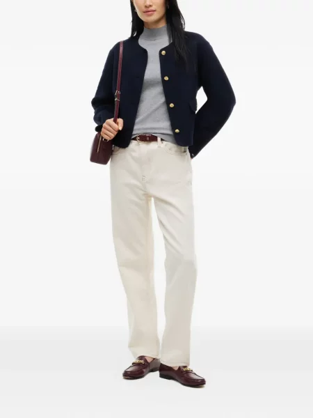 Pulover Tommy Hilfiger cu autograf gri