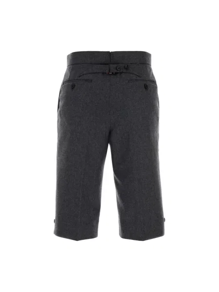 Bermudy Thom Browne wełniane szare