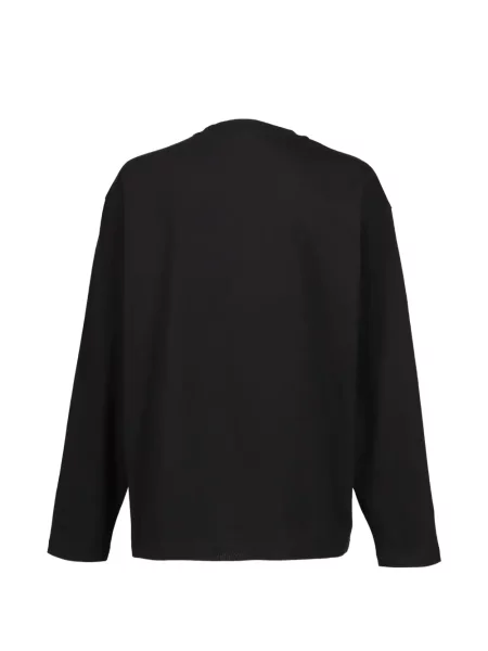 Lung tricou We11done cu imagine negru