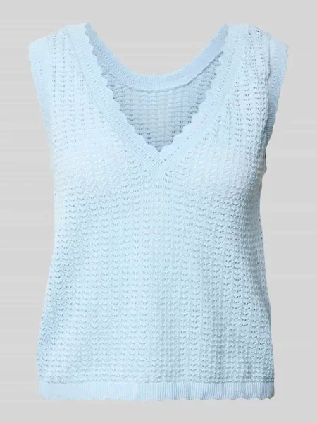 Bezrękawnik o kroju regular fit z czystej bawełny model ‘SCOUT’ Pieces