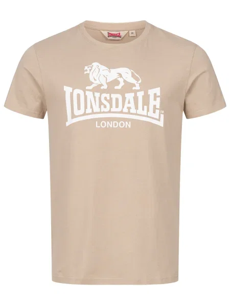 LONSDALE Tricou St. Erney nisipiu alb