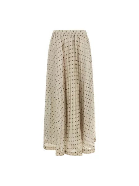 Długa spódnica maxi Parosh beżowa