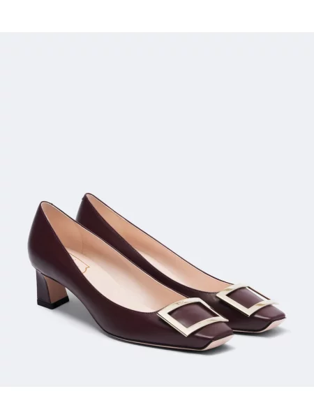 Pantofi cu toc Roger Vivier din piele