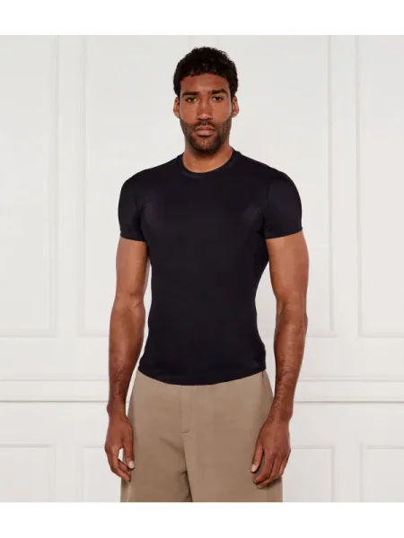 Tricou | Skinny fit negru