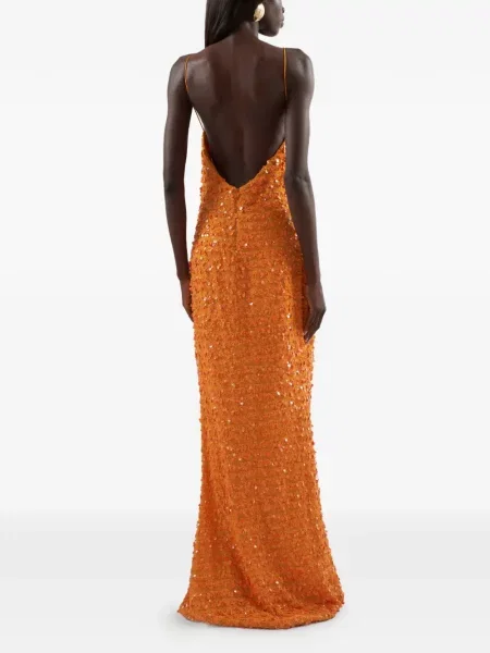 Rochie maxi Taller Marmo portocaliu
