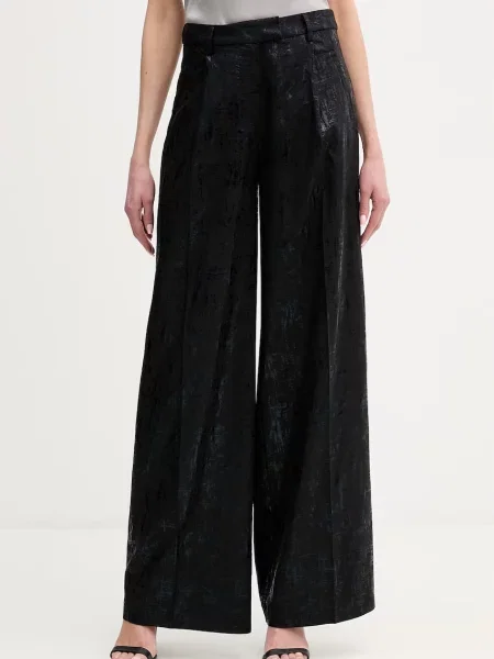 Silvian Heach pantaloni cu in RAKOP negru