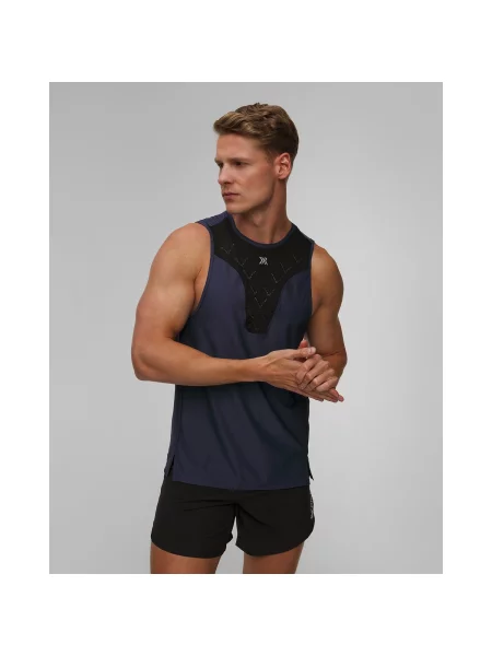 Běžecké Tílko Unisex X-bionic Corefusion Run Tank V Tmavě Modré A Barvě černé
