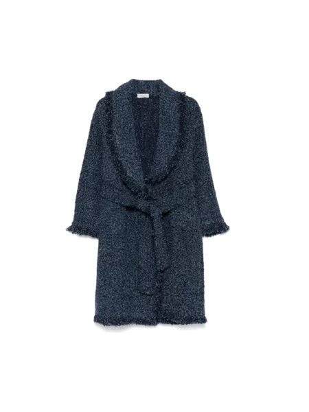 Płaszcz Charlott elegancki niebieski