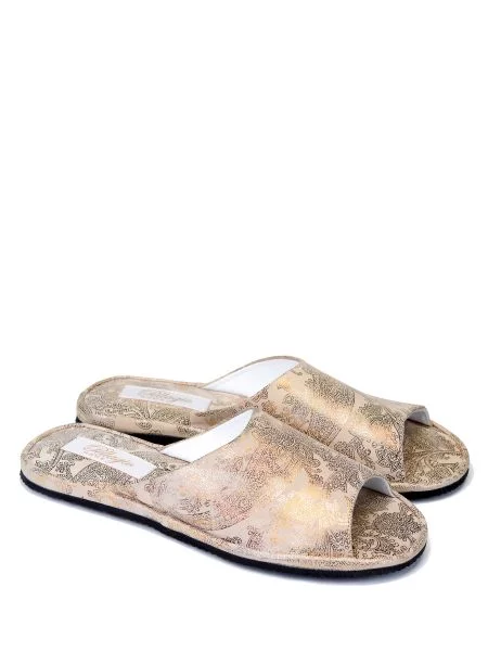 Тапочки Pellagio бежевые