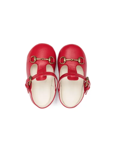 Sandały dziecięce Gucci czerwone